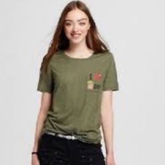 green soft short sleeve shirt - Picture 2 of 5